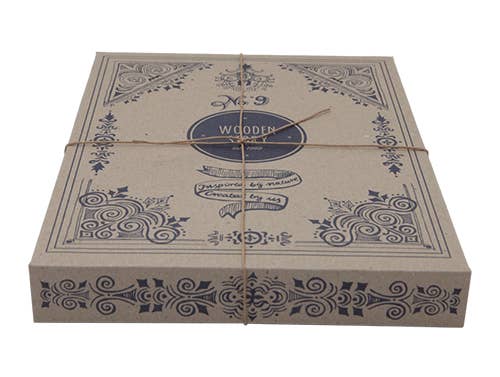 Natur-Holzklötze im Tablett – 30 Stück | Montessori Spielzeug aus FSC-Holz